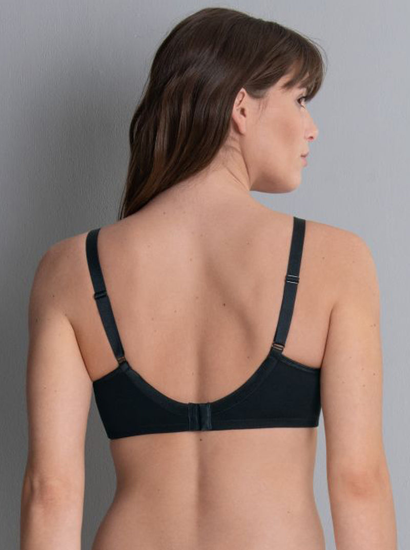 38A Bra Size in Black by Anita Comfort Strap and Firm Support Active