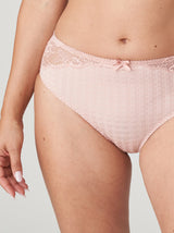Prima Donna Madison high-waist full briefs in Powder Rose