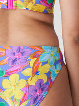 Prima Donna Sazan Rio floral-print mid-rise bikini briefs in Blue Bloom